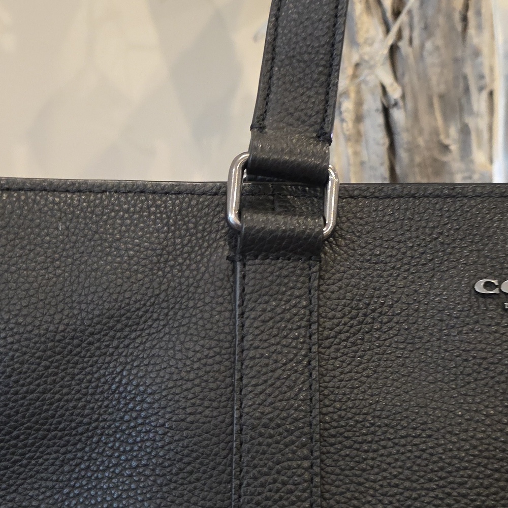 COACH HUDSON DOUBLE HANDLE TOTE#8157 WITH HANDMADE BOW BY JOJOSTYLES - Picture 3 of 10